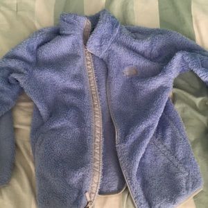 Fluffy North Face Jacket